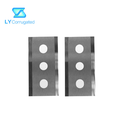 43*22*0.4mm Carbide Tungsten Steel Three Hole Paper Aluminum Foil Film Slitting Blade