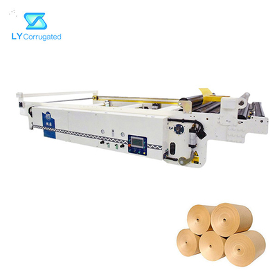 300m/Min Corrugated Cardboard Production Line TUV Approved With Servo Motor