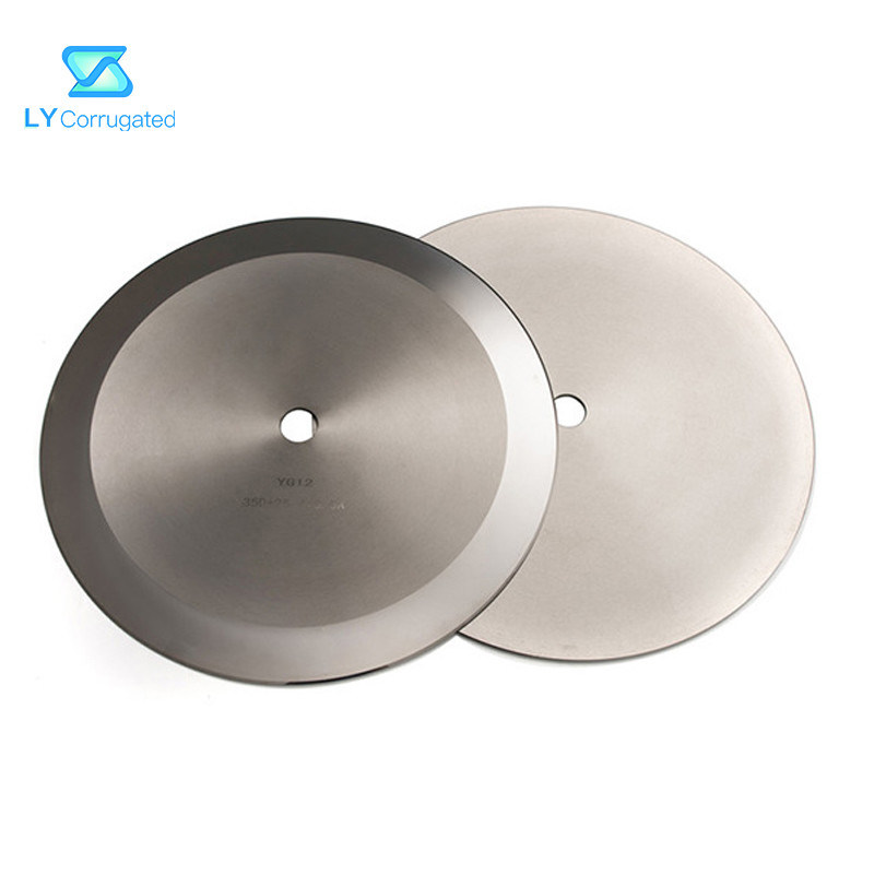 300*32*3.0 Yg12 Skh51 Round Cutting Blade For Jumbo Paper Roll Cut Machine