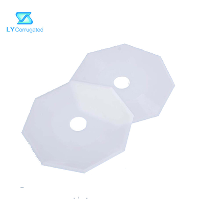 White Industrial Cutting Blade Double Sided Cashmere Fabric Cutting Machine Nano Ceramic Octagonal Blade