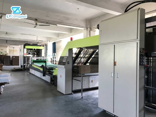 Deplux Packing Carton Box Machine , 148m/Min Flute Laminator Machine