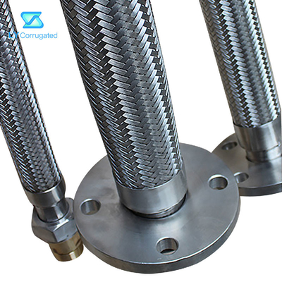 OEM Ss Corrugated Flexible Hose Pipe Shockproof Load Reduction Antirust