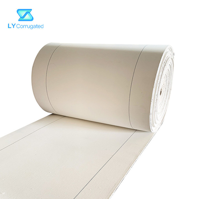 ISO Corrugated Machine Parts Polyester Webbing Belt 1400mm Wear Resistance