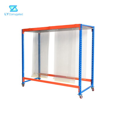 2000mm Length Flexo Printing Machine Parts Aluminium Metal Hanging Shelf For PET Printing Film
