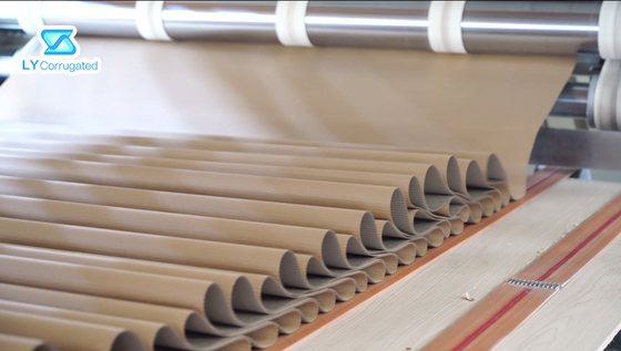 High Speed 2/3/5/7/9 Ply Corrugated Cardboard Production Line