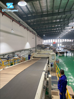 High Speed 2/3/5/7/9 Ply Corrugated Cardboard Production Line
