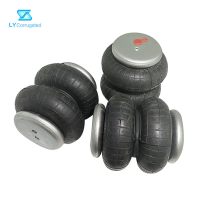 90mm Diameter Corrugated Machine Spare Parts Double Convoluted Rubber Air Mattress Spring