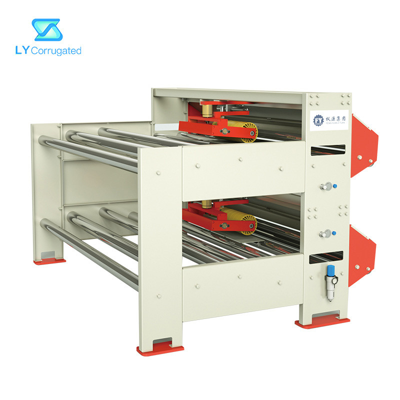 PLC Corrugated Cardboard Box Machine , Alignment Auto Web Guide