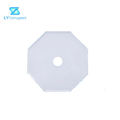 Textile Cashmere Fabric Industrial Cutting Blade Octagonal 68x10x0.6mm Ceramic Knife