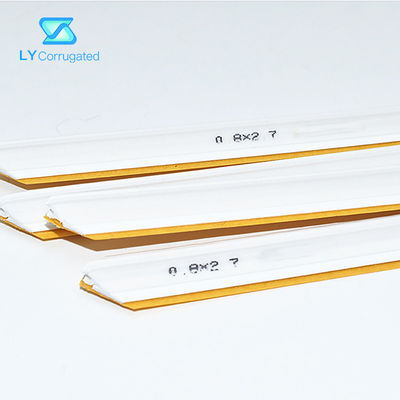 0.6*1.6mm Adhesive Strip Creasing Matrix For Pressboard Corrugated Carton Die Cutter Molding Machine