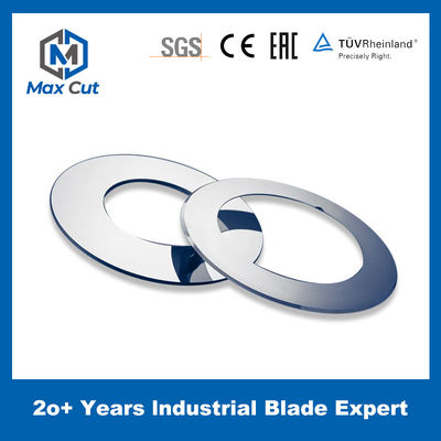 Machine Cutting Blade For New energy industry Upper Lower Tungsten Round Blade For Lithium Battery Slitting