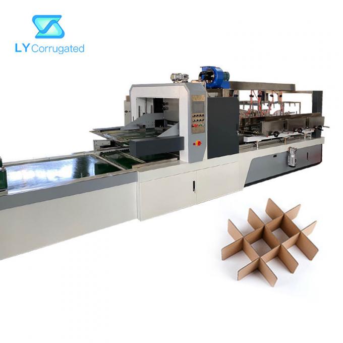 Clapboard Carton Box Machine , 70mm-250mm corrugated partition ...